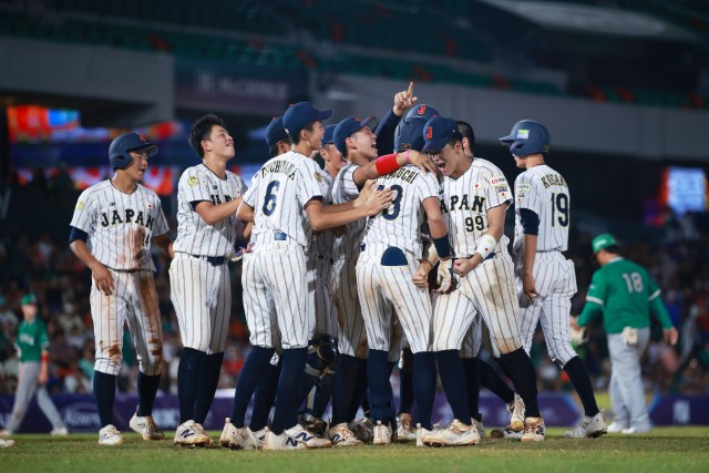 メキシコに5対4でサヨナラ勝ち